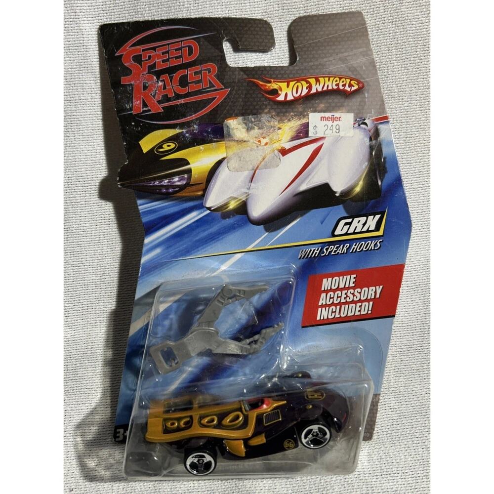 Hot Wheels Speed Racer GRX with Spear Hooks - Movie Accessory Included